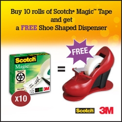 Magic Tape 19mmx33m Matt [Pack 10 and